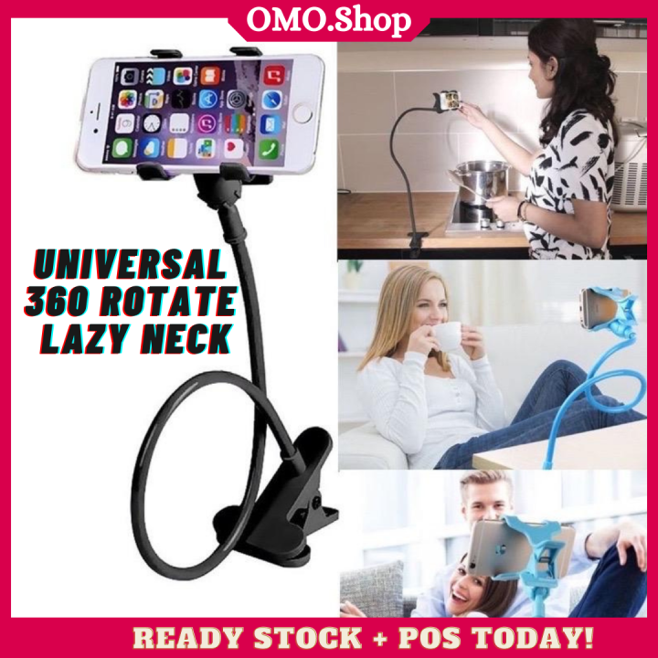 Omo Ready Stock Universal Clip Lazy Bed Desktop Bracket Stand