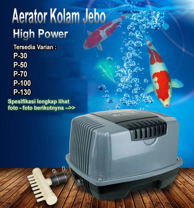 Jebo P P P P P Aerator Pompa Udara Kolam Ikan Koi Hiblow