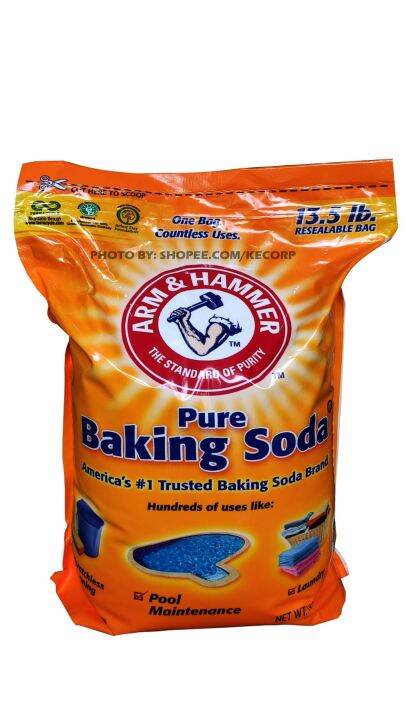 Arm Hammer Pure Baking Soda Lbs Resealable Bag Kg Imported