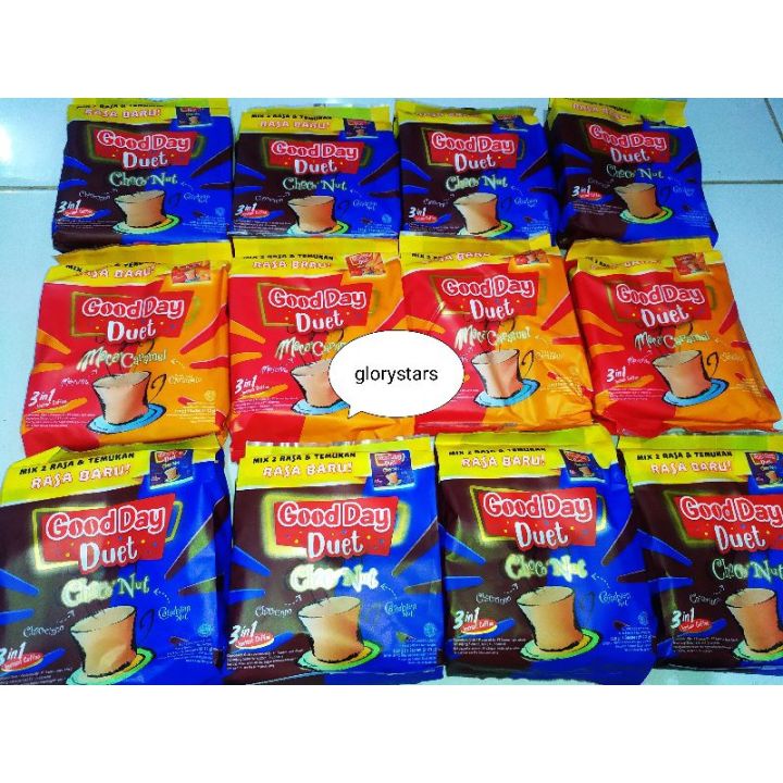 Good Day Duet Choco Nut Moca Caramel Isi Sachet X Gram Lazada