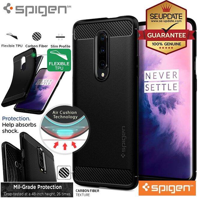 ของแท เคส OnePlus 8 7T 7 Pro 6 5 SPIGEN Rugged Armor