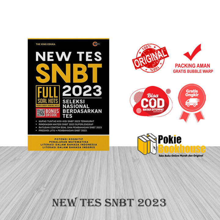 ORIGINAL BUKU NEW TES SNBT 2023 THE KING EDUKA Lazada Indonesia