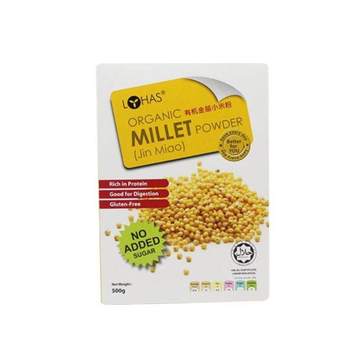 Lohas Organic Millet Powder G Lazada