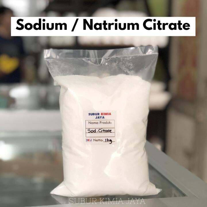 Sodium Citrate Natrium Sitrat Kg Lazada Indonesia