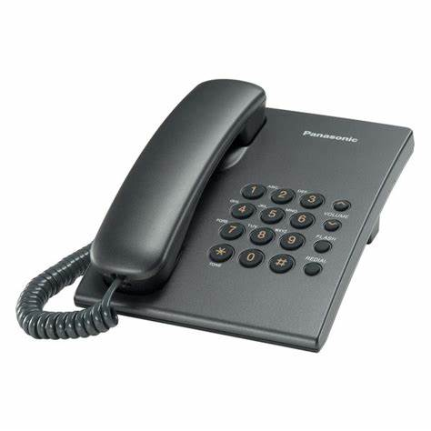 Panasonic Single Line Phone Kx Ts Mlb Black Lazada