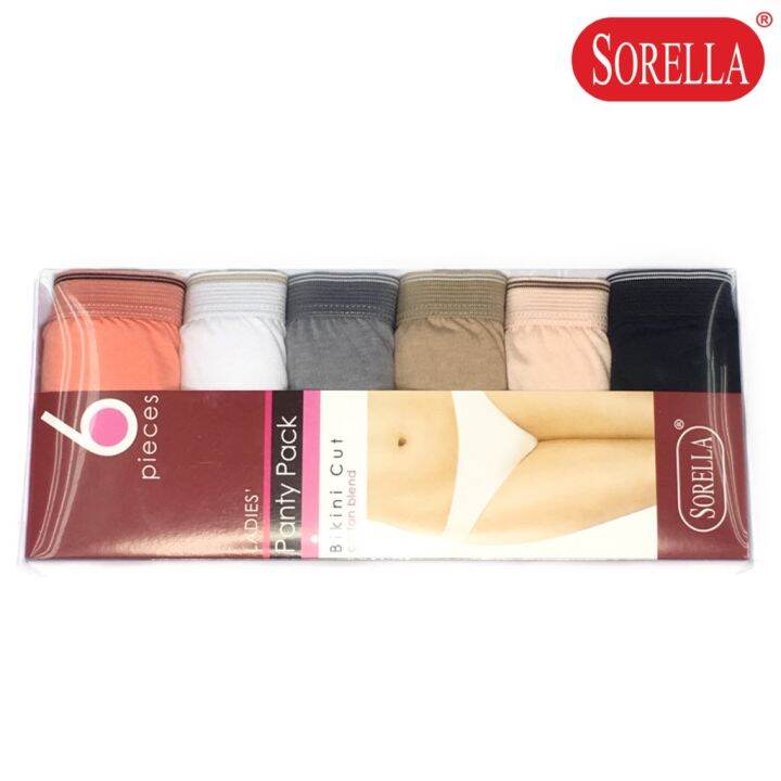 Sorella In Bikini Panty Pack Ao Womens Underwear Panty Pieces