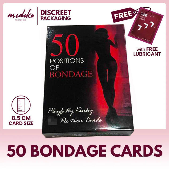 Midoko 50 Positions Of Bondage Sex Position Cards Game Lazada PH