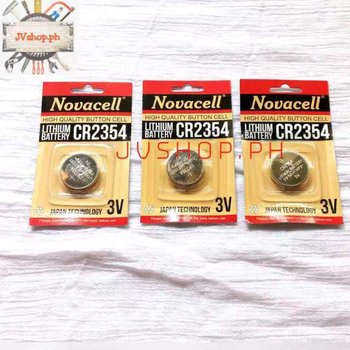 CR2354 Original Novacell High Quality Button Cell Lithium Battery 3V