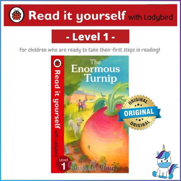 Ladybird Read It Yourself Level 1 The Enormous Turnip HUSHABUY Lazada