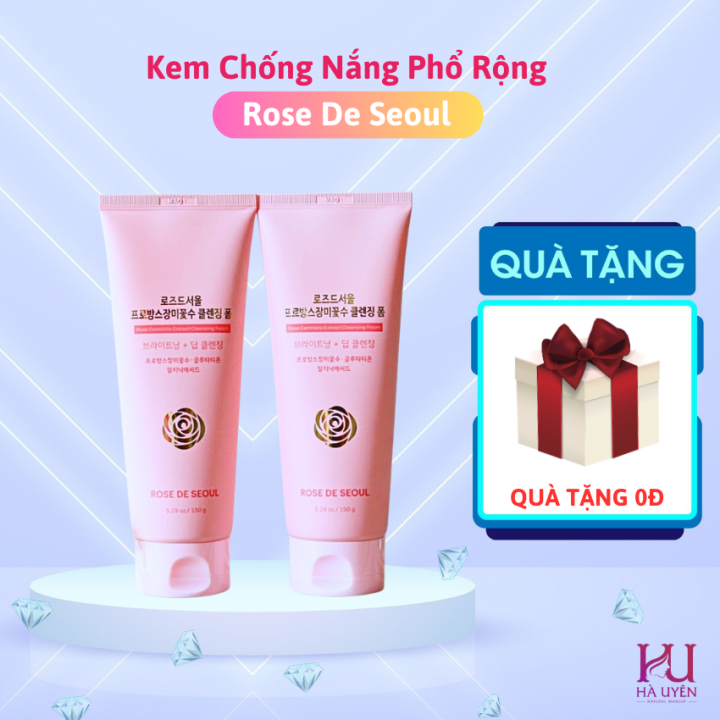 Kem Ch Ng N Ng Ph R Ng Rose De Seoul Pink Tone Up Sun Cream Spf Pa