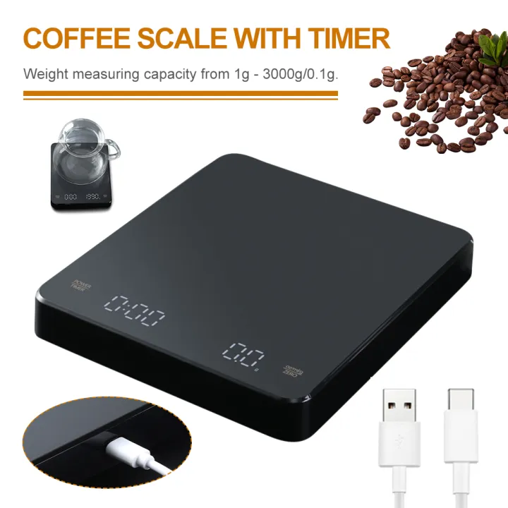 Coffee Scale With Timer 3000g 0 1g Drip Coffee Scale High Precision