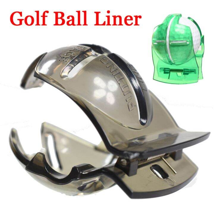 New Black Green Golf Ball Liner Golf Scribe Accessories Supplies