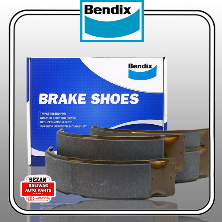 Bendix Brake Shoe Set Toyota Fortuner Hilux Vigo Ds