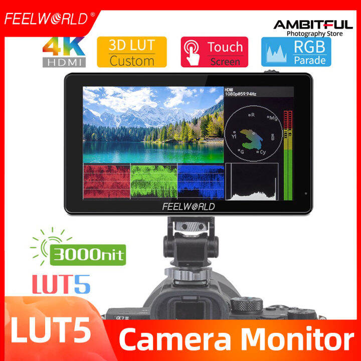 FEELWORLD LUT5 5 5 Inch Ultra High Bright 3000nit 4K HDMI Input Output