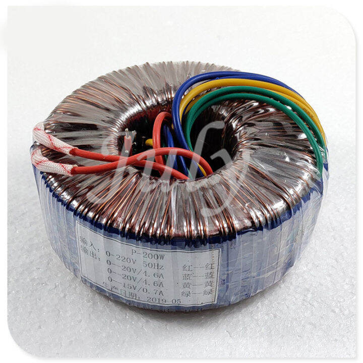 100 Authentic Stock200W Pure Copper Toroidal Transformer Dual 20V