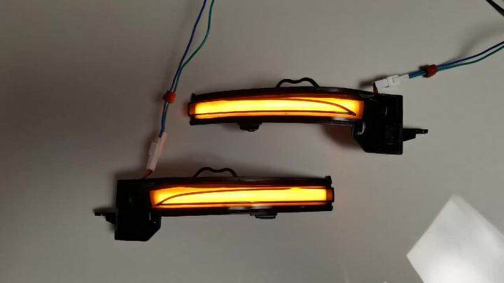 LED Dinamik Turn Signal Blinker Side Mirror Indicator Sequential Light