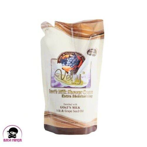 Velvy Goats Milk Shower Cream Extra Moisturising Refill Lazada Indonesia