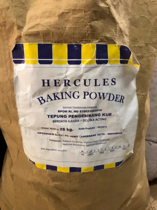 Baking Powder Hercules Kemasan Repack 1 Kg Lazada Indonesia