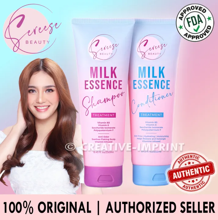 Sereese Beauty Milk Essence Shampoo Conditioner Treatment 250ml