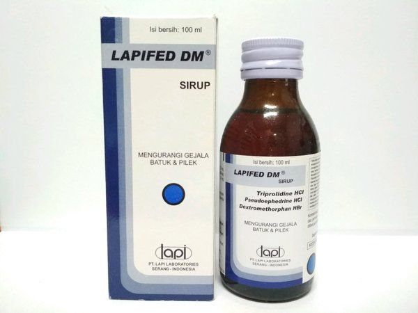 Lapifed Dm Sirup Ml Lazada Indonesia