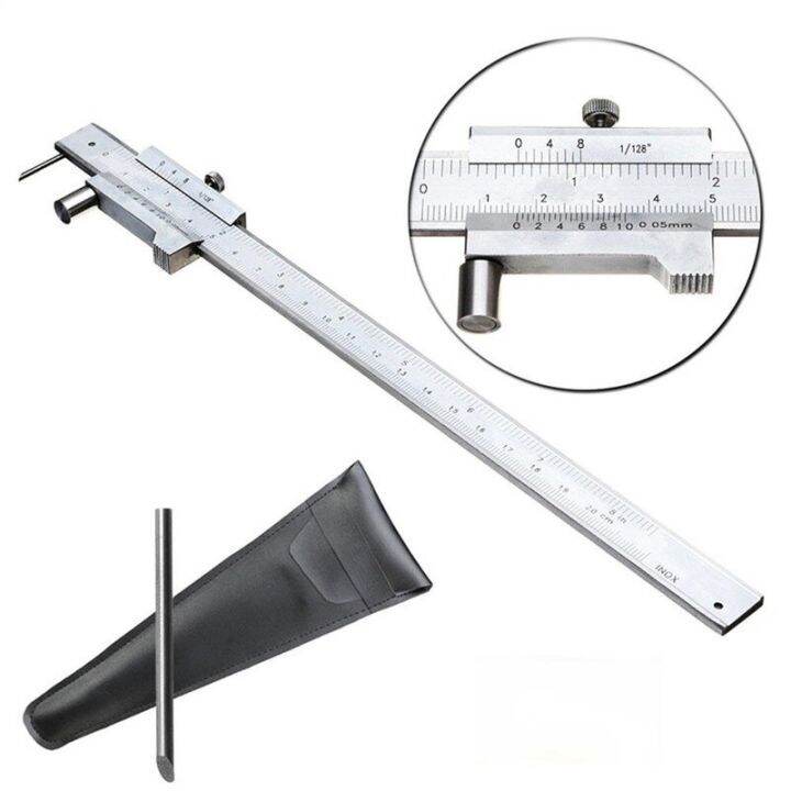 0 200Mm Stainless Steel Marking Vernier Caliper With Carbide Scriber