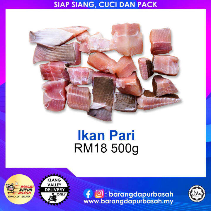 Klang Valley Only Ikan Pari G Lazada