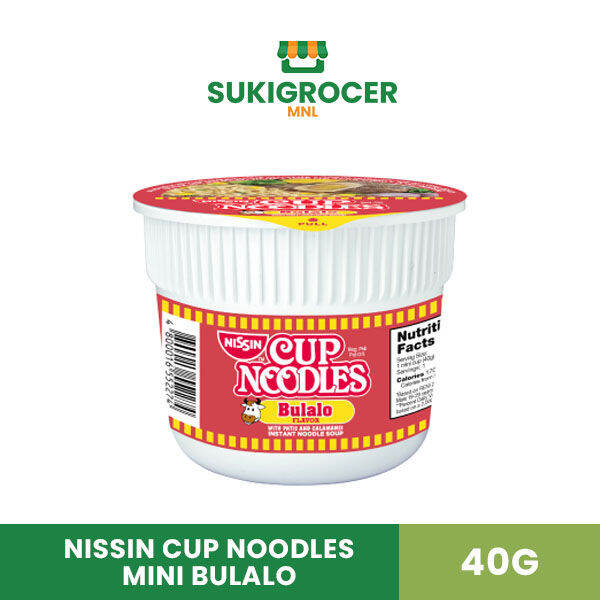 Nissin Cup Noodles Mini Bulalo G Lazada Ph