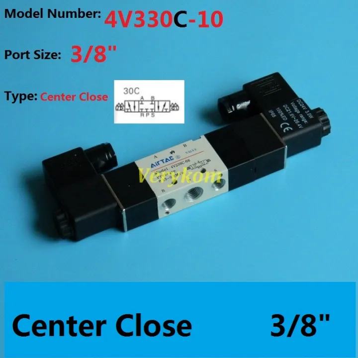 Pneumatic Airtac Type Way Double Solenoid Valve V C V C