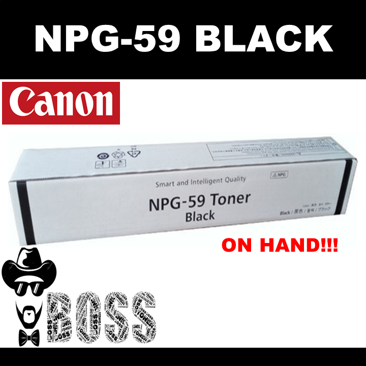 Canon NPG 59 Black Original Toner Cartridge Lazada PH