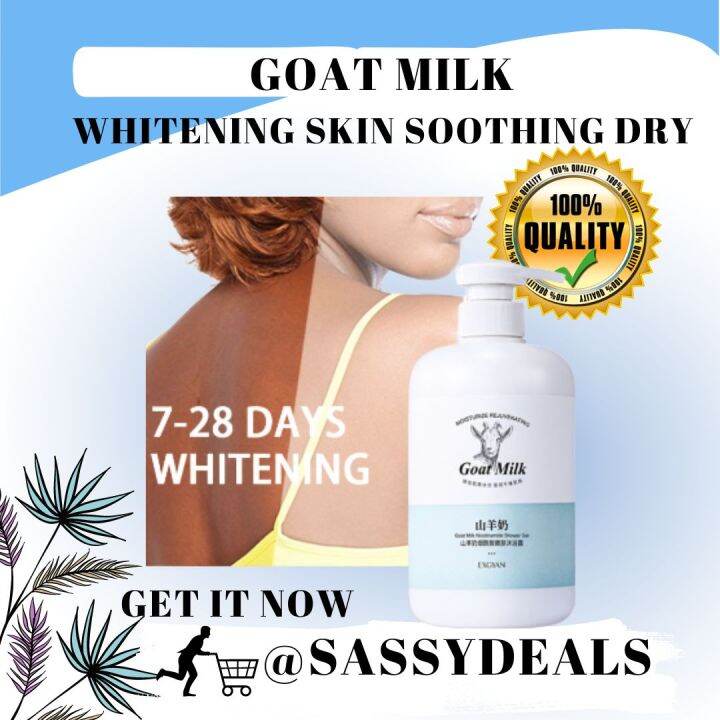 Whitening Niacinamide Body Wash Ml Goat Milk Whitening Body Wash