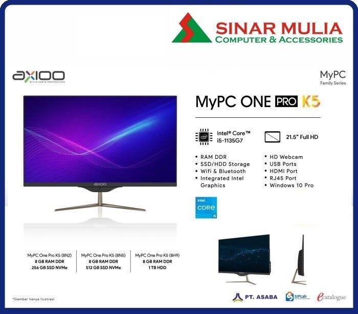 Axioo Mypc One Pro K N I G Tkdn Lazada Indonesia