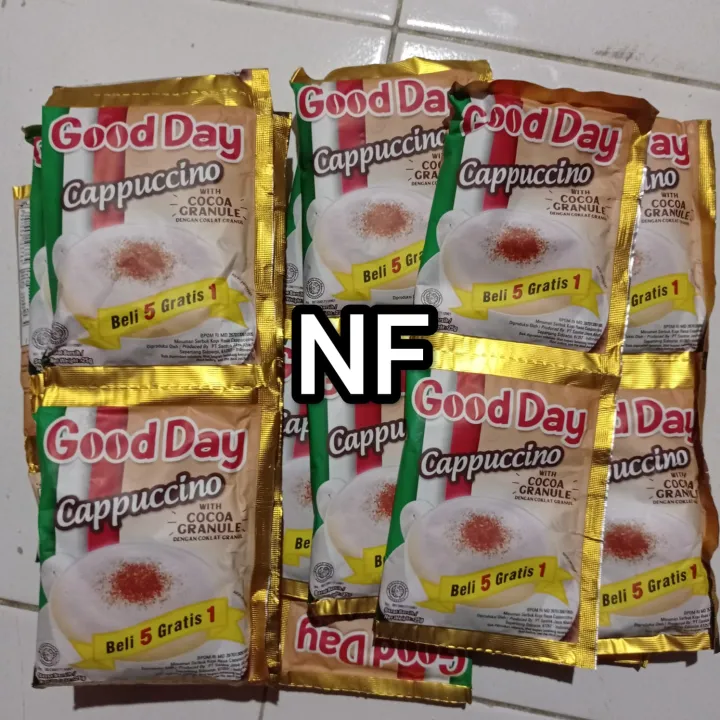 Good Day Cappuccino Renceng Sachet X Gr Goodday Cappucino Promo