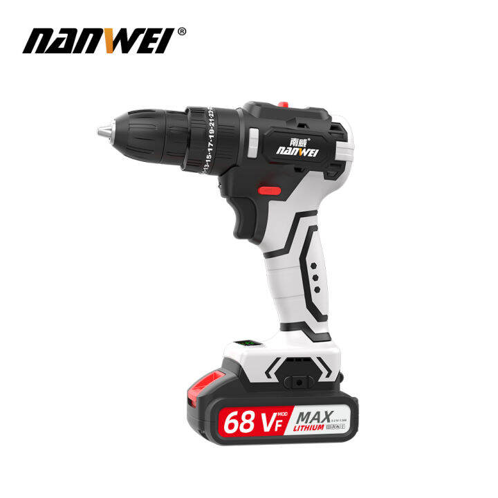 NANWEI 2020 Impact Cordless Drill Brushless Cordless Drill Impact