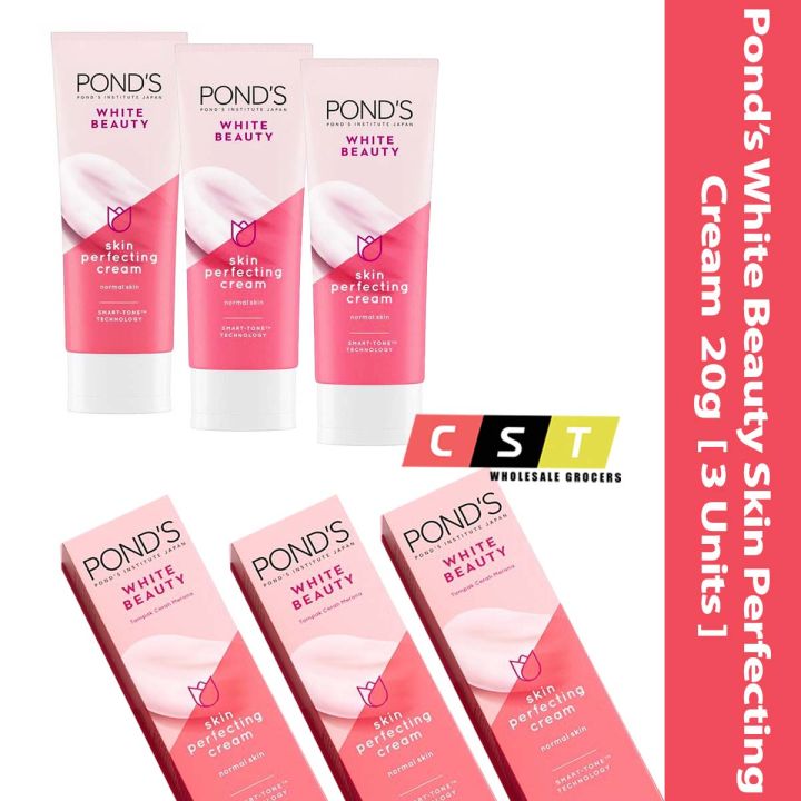 Ponds White Beauty Skin Perfecting Cream 20g 3 Units Lazada