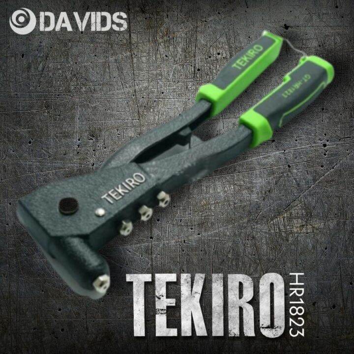 TEKIRO TANG RIVET RIPET ALUMINIUM HAND RIVETER TEMBAKAN PAKU GT HR1823