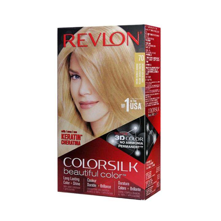 Revlon Color Silk Beautiful Color Medium Ash Blonde Lazada Ph