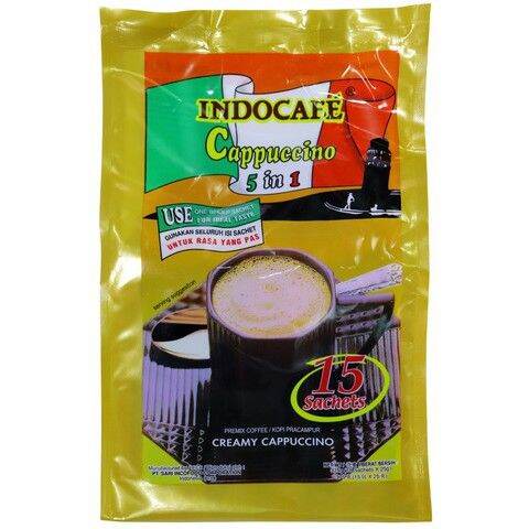 Indocafe Creamy Cappuccino Premix Coffee In G X Sachets Lazada