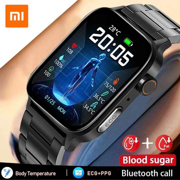 Lz Xiaomi Ecg Ppg Noninvasive Blood Glucose Smart Watch