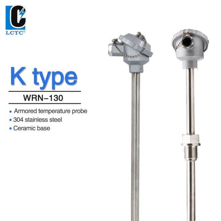 Armored Stainless Steel K Type Furnace Thermocouple Wrn High