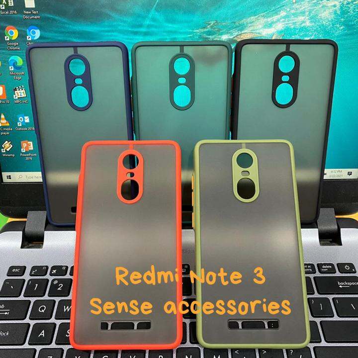 Xiaomi Redmi Note Case Dove Kamera Matte Transparan Slim Fuze