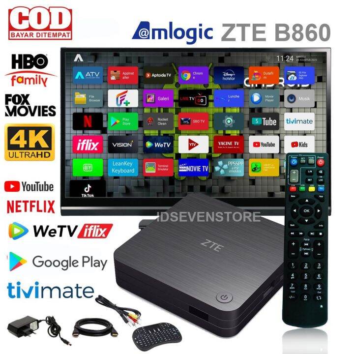 Stb Android Tv Box Zte B Gb Root Unlock Full Aplikasi Open All