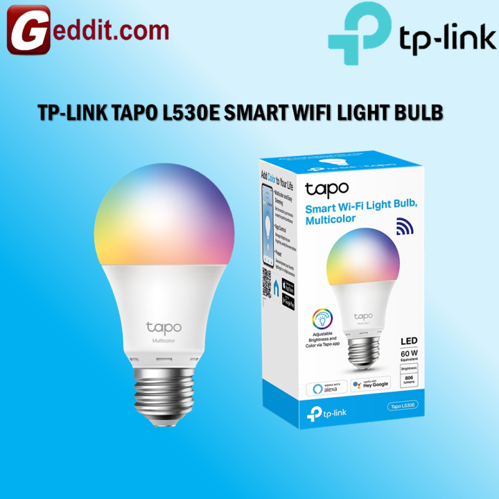 Tp Link Tapo L E Smart Led Bulb Wifi Multicolor Dimmable E Remote