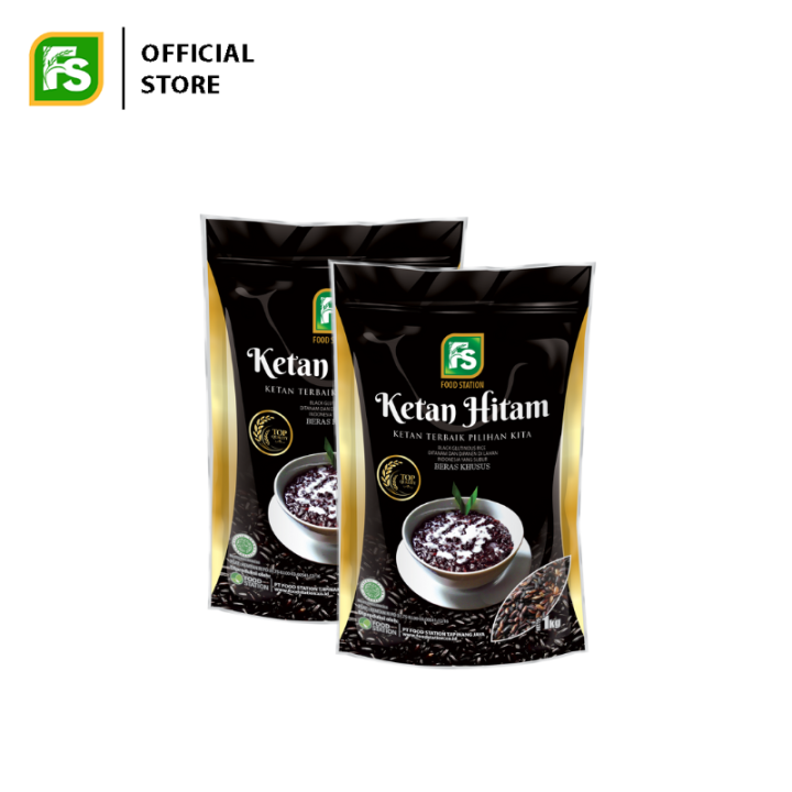 Food Station Fs Ketan Hitam Pcs Kg Lazada Indonesia