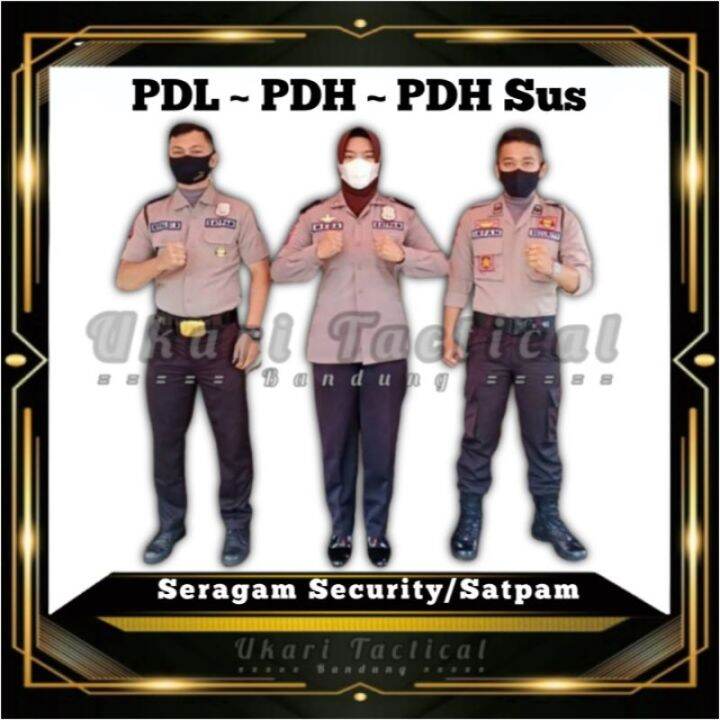 Seragam PDH PDL Dan PDH Sus Seragam Security Baju Satpam Baju Petugas