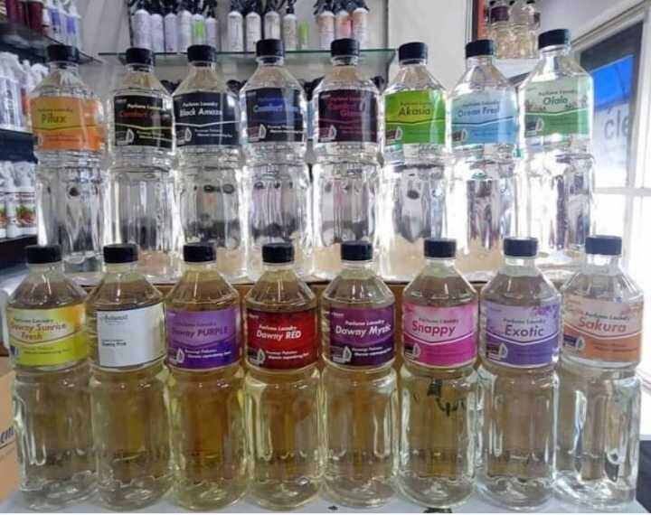 PARFUM LAUNDRY WANGI TAHAN LAMA 1 LITER SAKURA PEWANGI PAKAIAN PELICIN