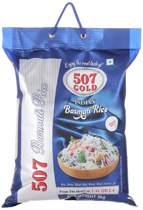 507 Gold Indian Traditional Basmati Rice 5kg Lazada PH