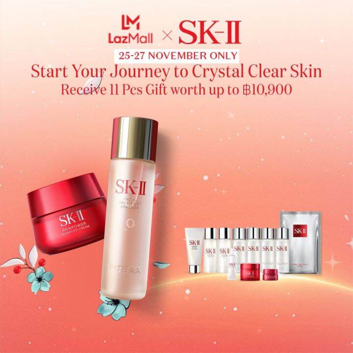 EXCLUSIVE SET เฉพาะ 25 27 นเทานน SK II PITERA SKINPOWER Set