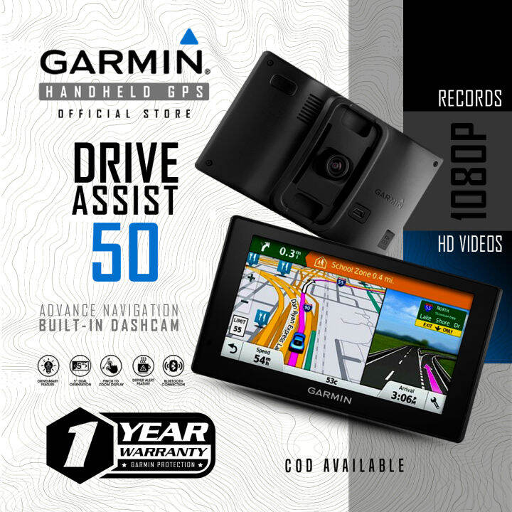 GARMIN DRIVE ASSIST 50 LIFETIME MAPS DIGITAL TRAFFIC ADVANCE