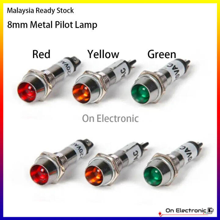 Xd Metal Led Metal Mm Pilot Lamp Led Indicator Metal Indicator