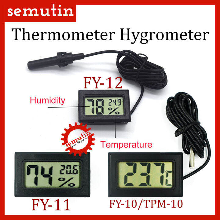 Mini Termometer Higrometer Lcd Digital Fy Fy Fy Thermometer